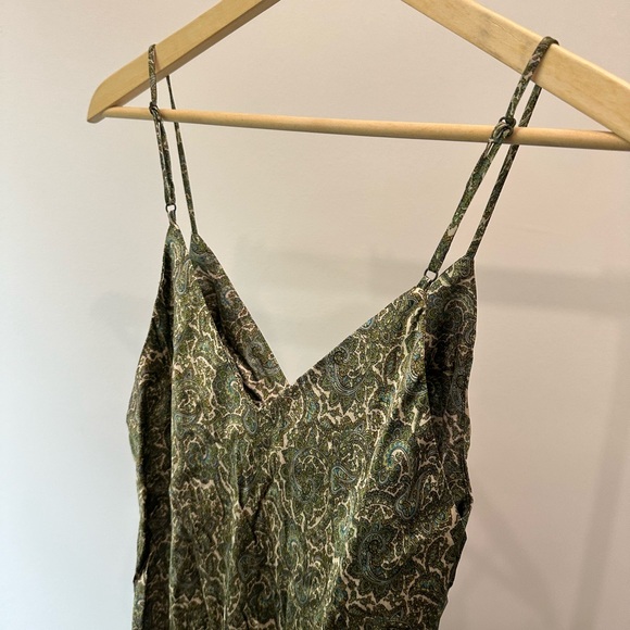 ZARA Satin Mini Dress - Picture 2 of 6